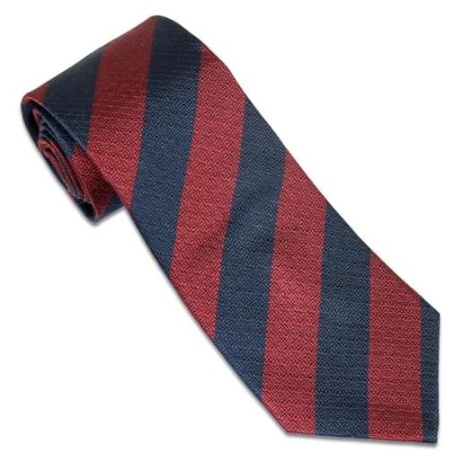 The Regimental Shop cravatta reggimentale di seta della brigata delle guardie (ordine amazon) navy/marrone, blu marino/marrone, taglia unica