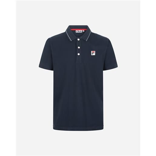 Fila classic dynamism m - t-shirt - uomo - blu navy