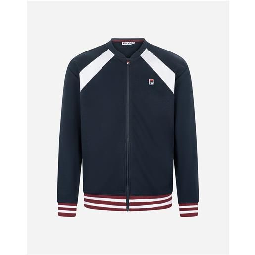 Fila classic dynamism m - felpa - uomo - blu navy
