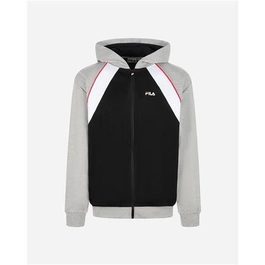 Fila athletic dynamism m - felpa - uomo - nero
