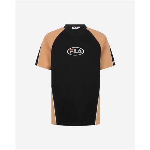 Fila athletic dynamism m - t-shirt - uomo - nero