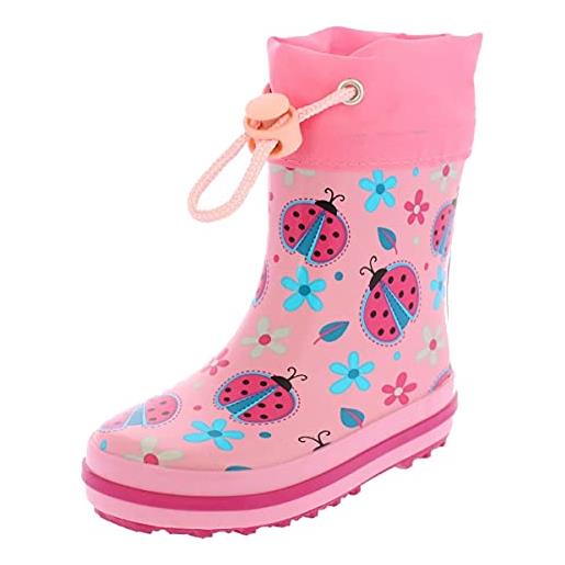 Stivali Di Gomma Beck Little Unicorn - Per Bambine E Ragazze, Tomaia In Gomma, Design Slip-On