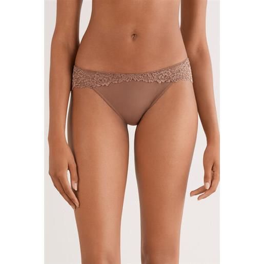 Slip Quotidiani FUDE Floreale Lotto Da 5 Slip Bikini Donna In Pizzo Floreale, Cotone Elastico - Confortevoli E Carini Per Tutti I Giorni Filtro Aria - Foto 12