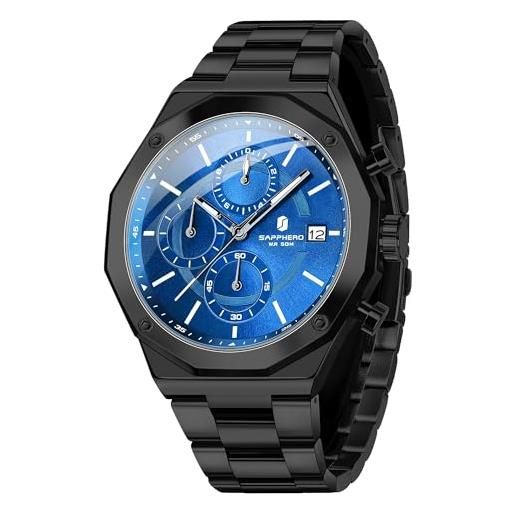 Orologio Maserati Uomo Solo Tempo Sfida Movimento Al Quarzo E Penna - Verre Gioielli
