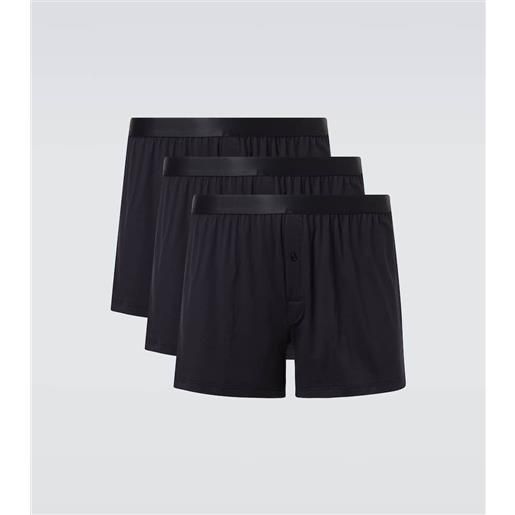 CDLP set di 3 boxer in jersey