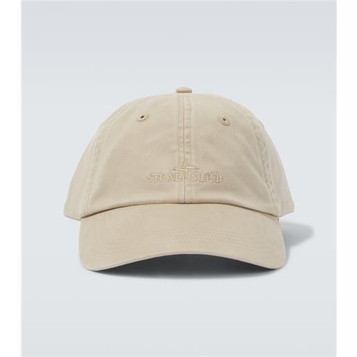 Stone Island cappello da baseball in gabardine