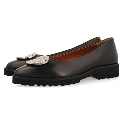 GIOSEPPO oneonta, scarpa mary jane donna, nero, 37 eu