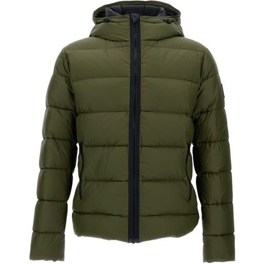 Fay giacca trapuntata con cappuccio - verde