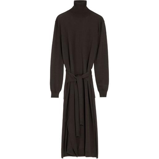 LEMAIRE abito con cintura - marrone