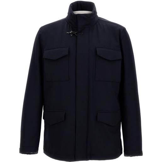 Fay giacca con tasche - blu