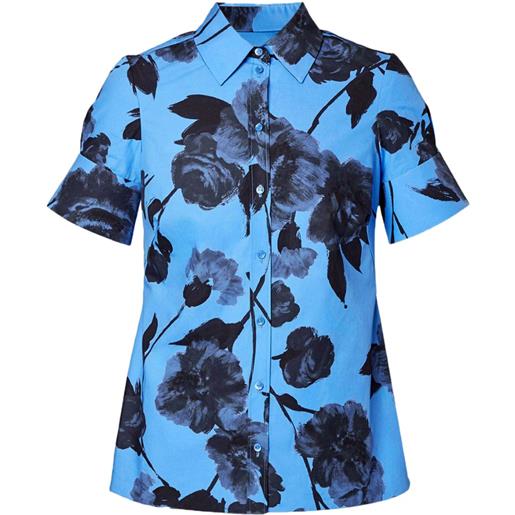 ERDEM camicia a fiori - blu