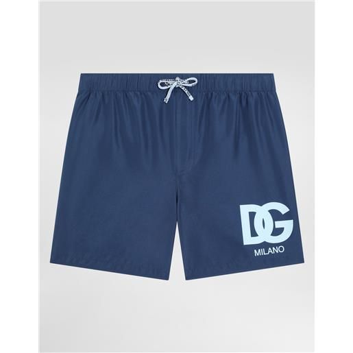 Dolce & Gabbana boxer medio in tela con logo dg