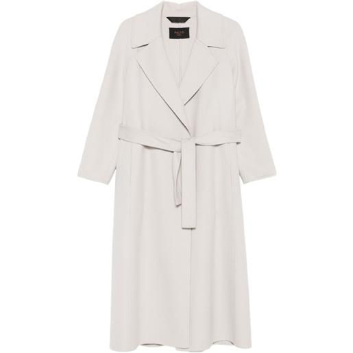 Paltò cappotto paola con cintura - grigio