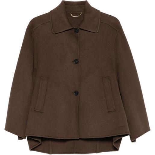 Seventy giacca asimmetrica - marrone