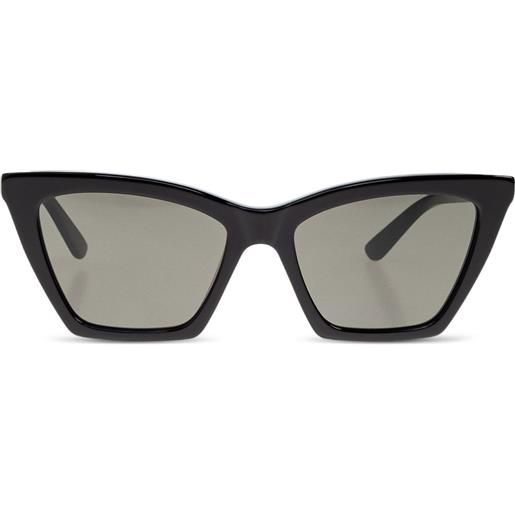 Alexander McQueen Eyewear occhiali da sole cat-eye - nero