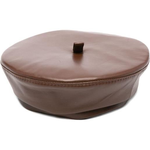 Ruslan Baginskiy basco in pelle - marrone