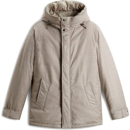 Woolrich parka cloud attic con cappuccio - toni neutri