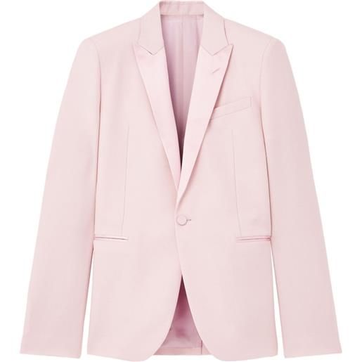 Alexander McQueen blazer con bottone - rosa