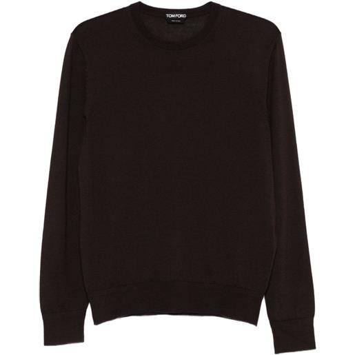 TOM FORD maglione girocollo - marrone