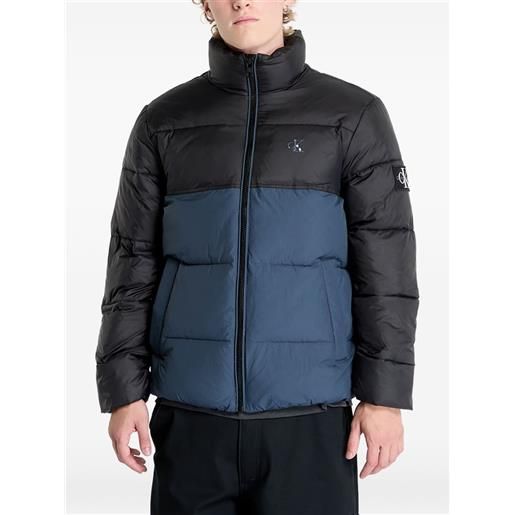 Calvin Klein Jeans piumino color block - blu