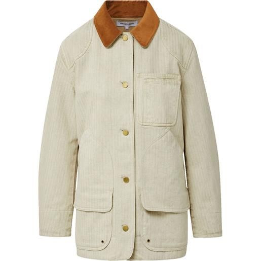 Veronica Beard giacca a coste - toni neutri