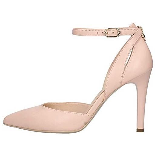 Nero Giardini e011073de décolleté donna in pelle - rosa 37 eu