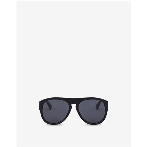 Moschino - occhiali da sole con lenti nere - nero