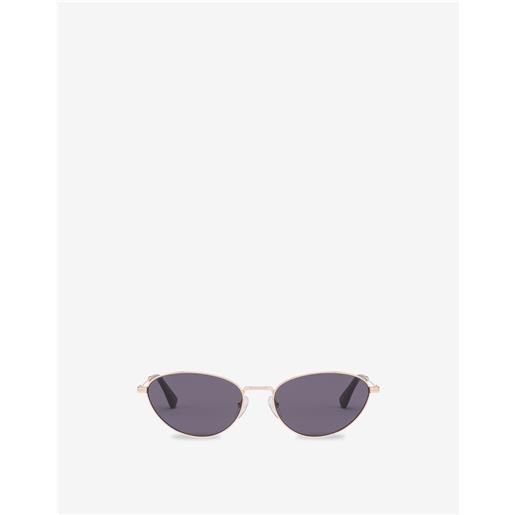 Moschino - occhiali da sole in metallo - grigio