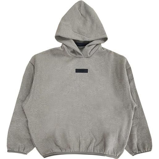 FEAR OF GOD ESSENTIALS felpa con applicazione - grigio