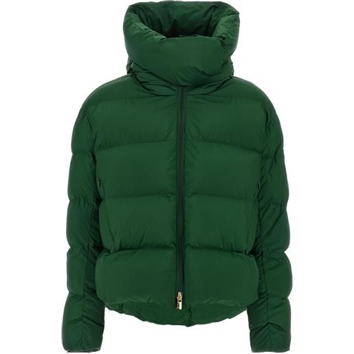 PINKO piumino con cappuccio - verde