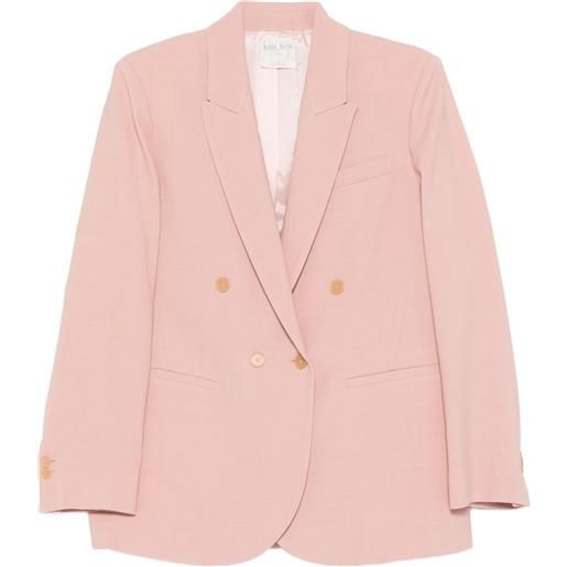Forte Forte completo doppiopetto in lana - rosa
