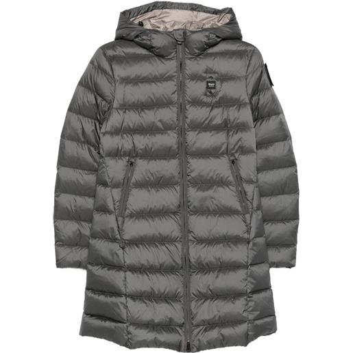 Blauer cappotto agnes trapuntato - grigio