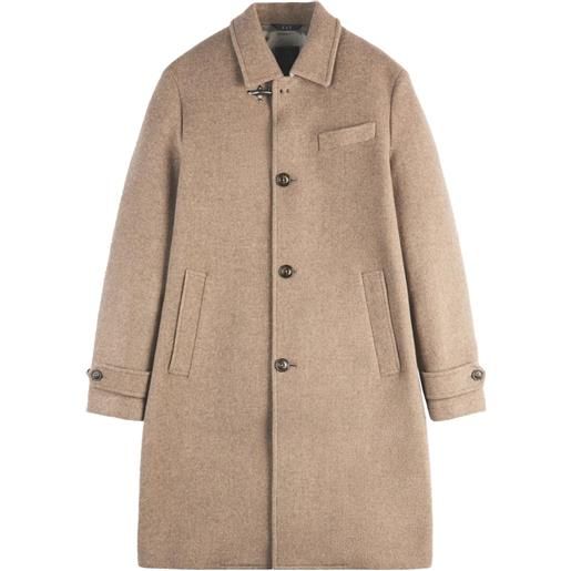 Fay cappotto con bottoni - toni neutri
