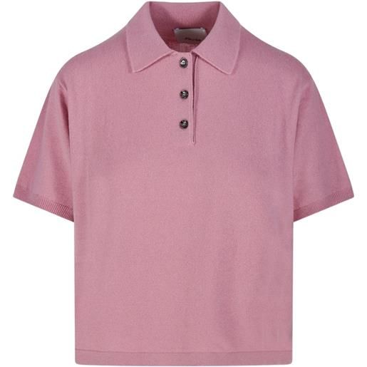 Allude polo a maniche corte - rosa