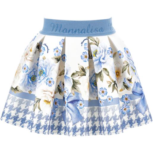 Monnalisa gonna con stampa floreale