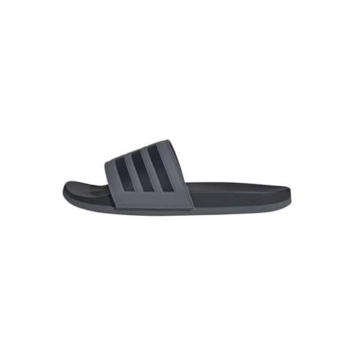adidas adilette comfort slides, sandali a ciabatta unisex - adulto, onix legend ink legend ink, 39 eu