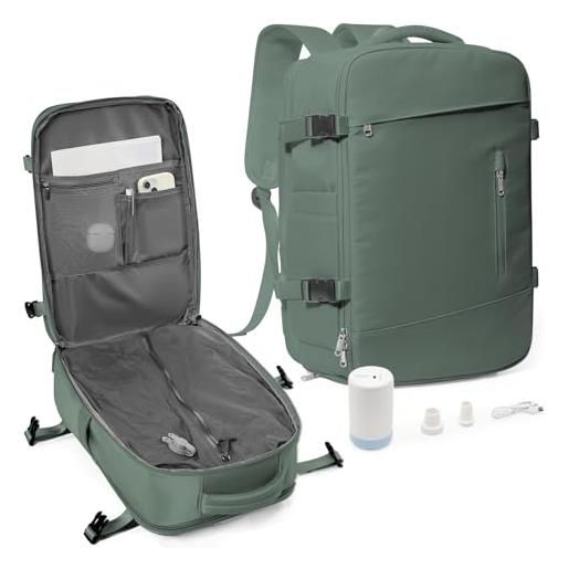 Zaino VOESLD 32L Bagaglio A Mano - Impermeabile Con USB, Perfetto Per Easyjet E Tutte Le Compagnie Aeree - Foto 5