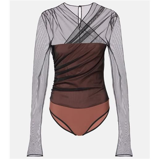 Nensi Dojaka body renee in tulle