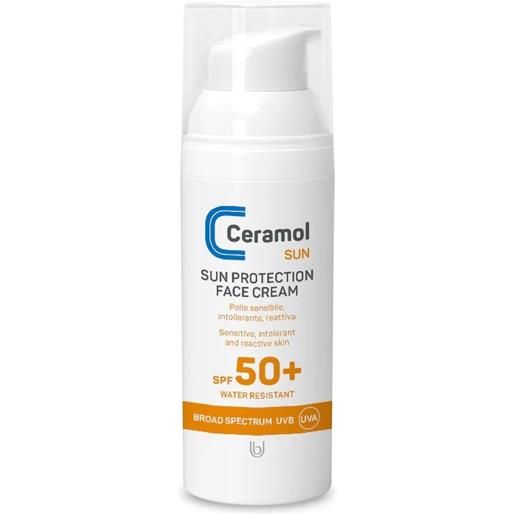 CERAMOL sun protection face cream spf 50+ 50ml - solare viso alta prot. 