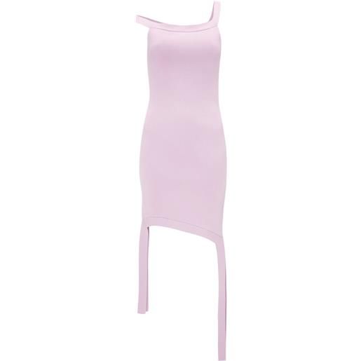 JW Anderson abito corto destrutturato - viola