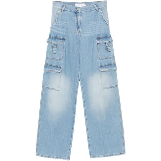 IRO jeans con tasche cargo - blu