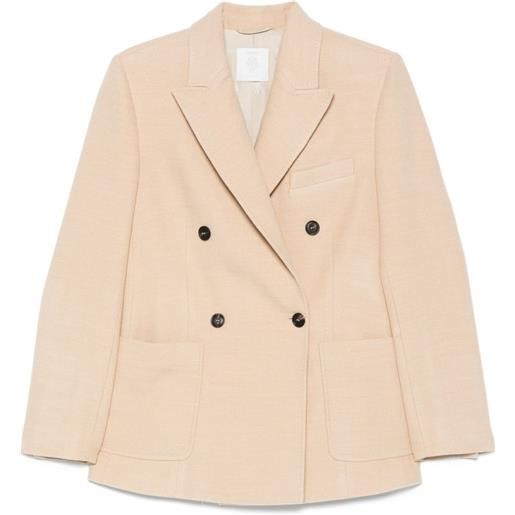 Eleventy blazer doppiopetto - toni neutri