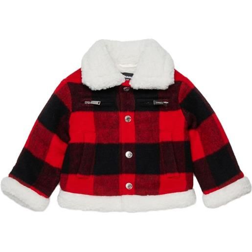DSQUARED2 KIDS giacca con logo - rosso