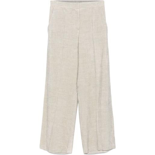 Alysi pantaloni in velluto - toni neutri