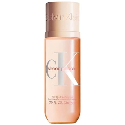 Calvin Klein calvin-klein profumi-unisex ck-one. Sheer peach. Hair & body spray 236 ml (87,67 € / 1 l)