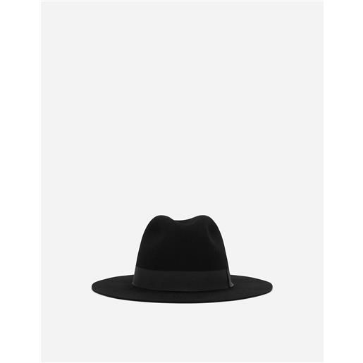 Dolce & Gabbana cappello fedora in feltro lana