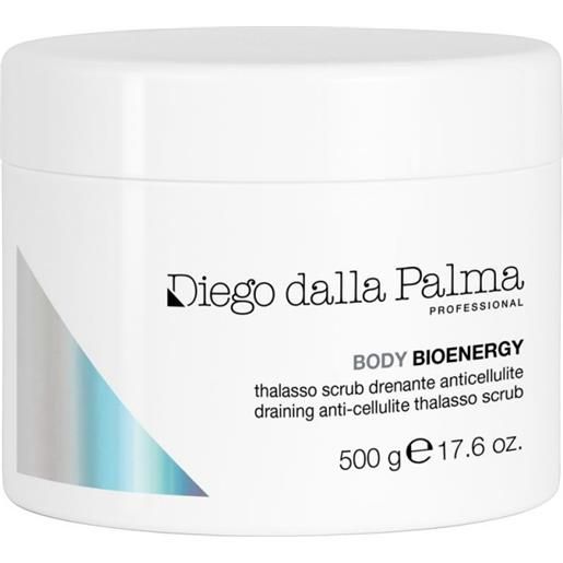 Diego dalla Palma professional body bioenergy thalasso scrub drenante anticellulite 500gr - scrub anticellulite
