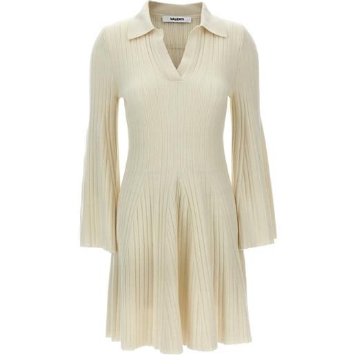 Antonino Valenti abito corto hester skater - bianco