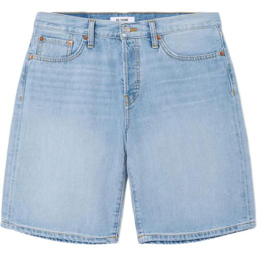 RE/DONE shorts denim the thrasher - blu
