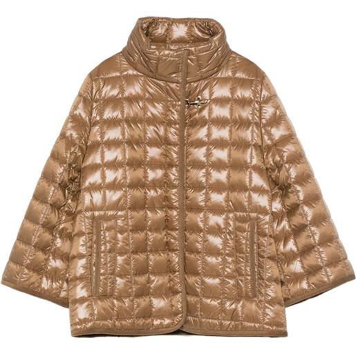 Fay piumino trapuntato - marrone